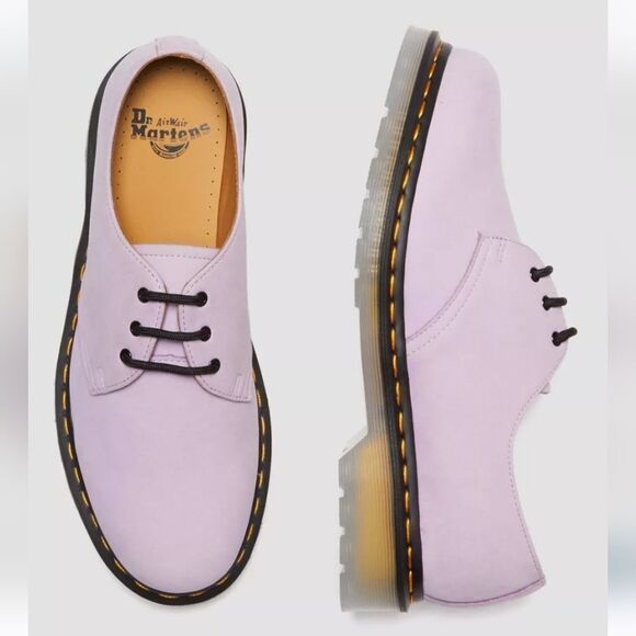 🩵NIB Dr. Martens Iced II Lilac Buttersoft Suede 1461 Oxfords Size 11 - Picture 13 of 14